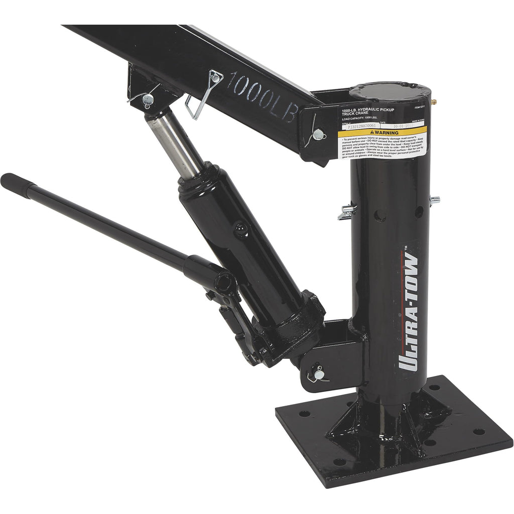 Hydraulic Pickup Truck Crane 1000-Lb. Capacity O397