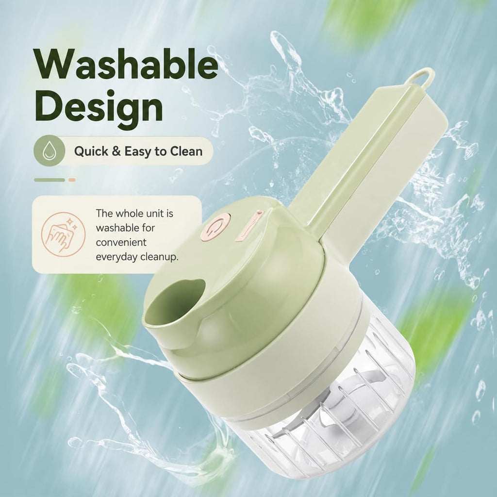 4 in 1 Rechargeable Electric Vegetable Chopper Y166715
