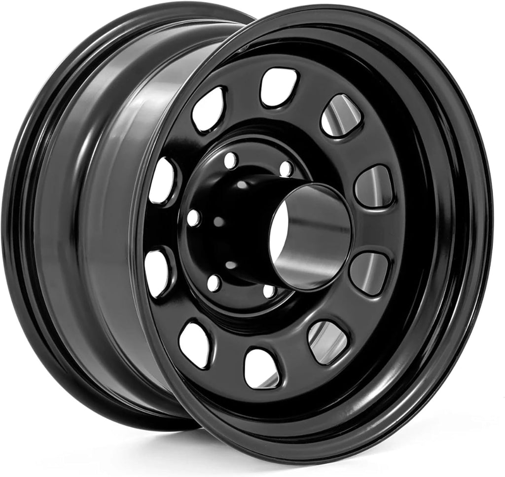 Black Steel Wheel 16x8 5x6.5 Bolt Pattern C91958
