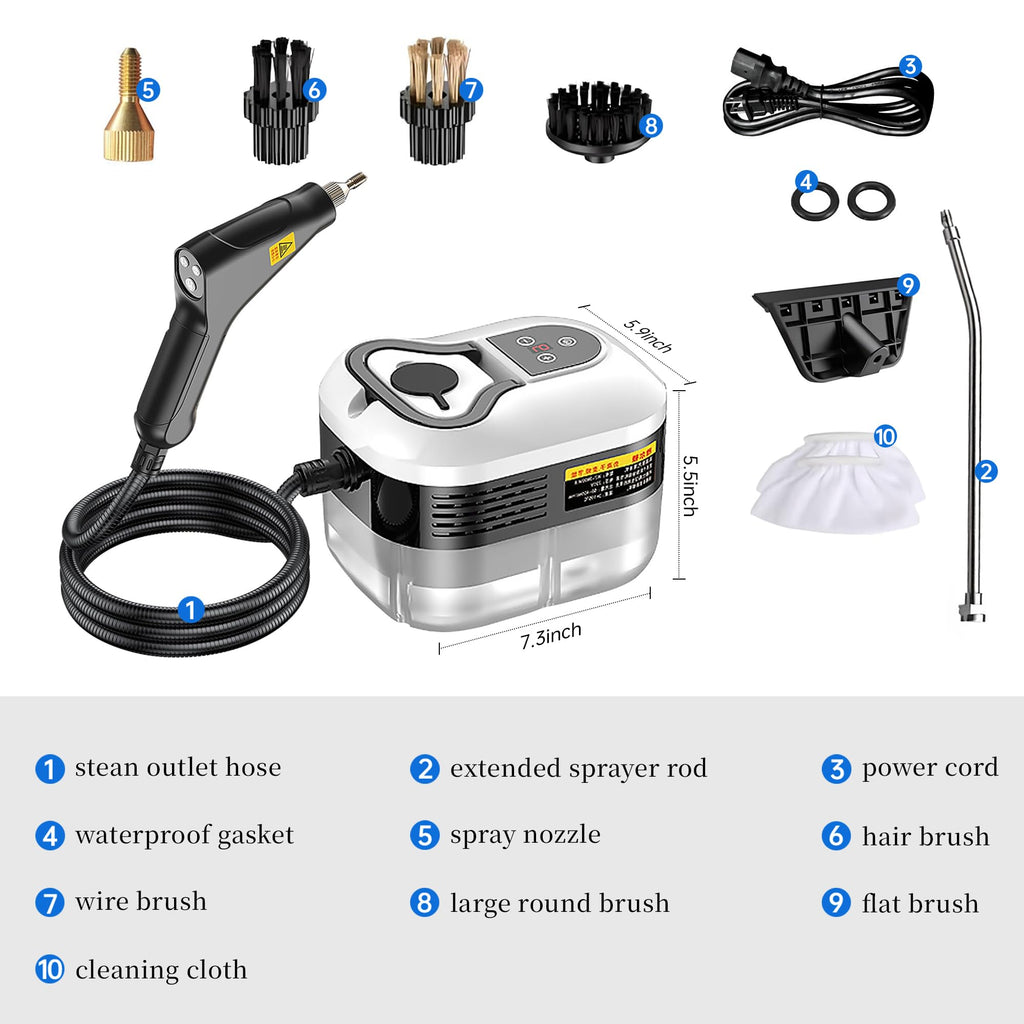 2500W Handheld Steam Cleaner Q53617