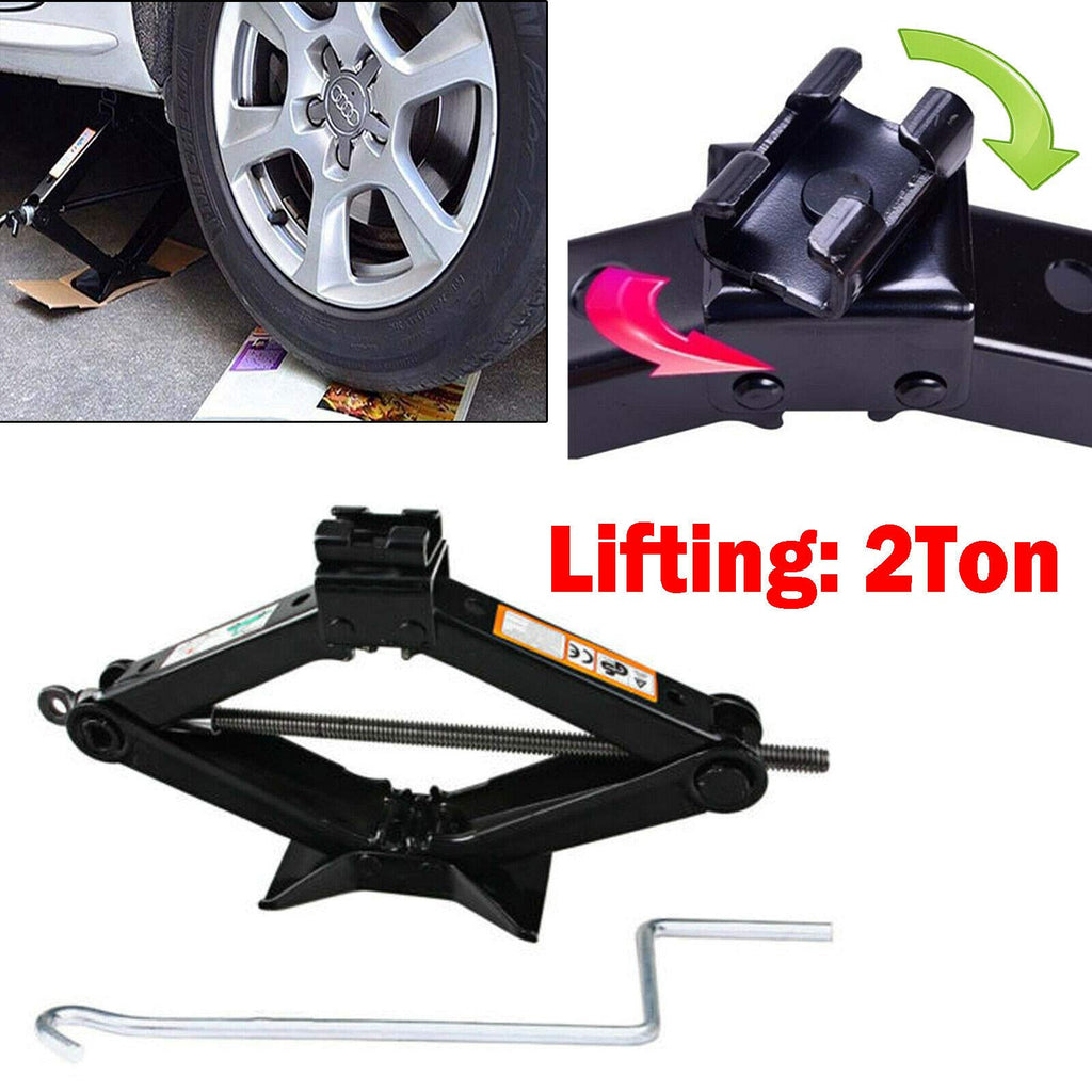 Spare Tire Lug Wrench Tool and 2 Ton Scissor Jack N468