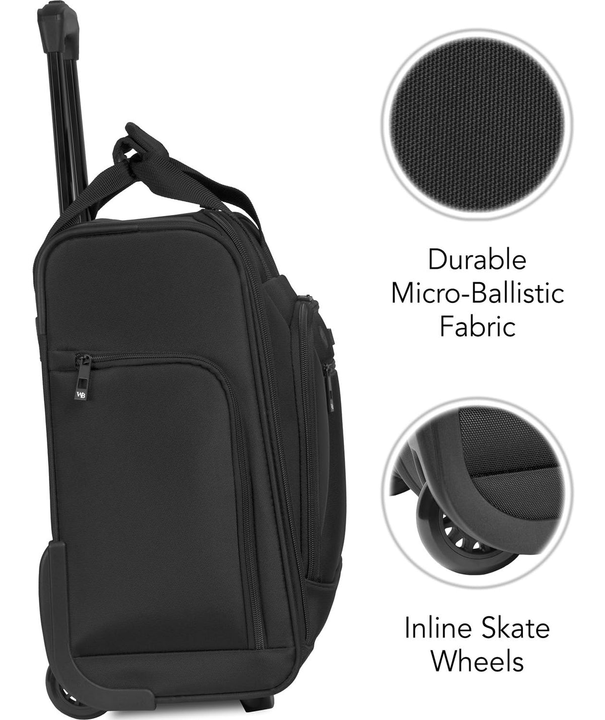 16” Underseat Bag with Laptop and Electronics Pockets I95221