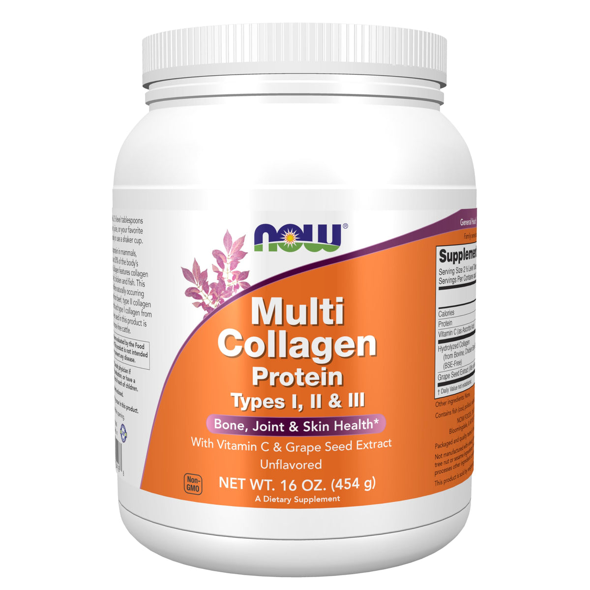 Multi Collagen Protein Powder 16 oz U2598