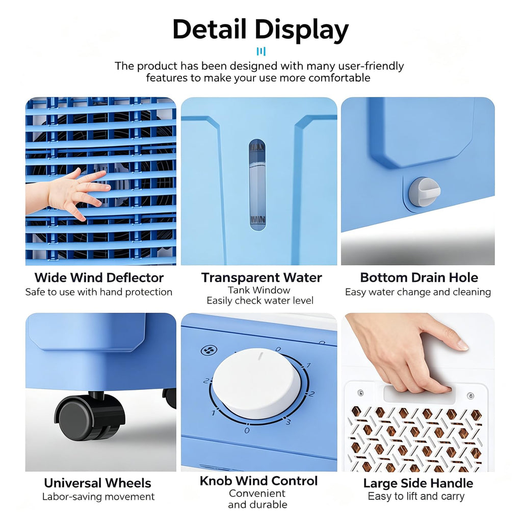 Remote Control Evaporative Air Cooler 20L Z310