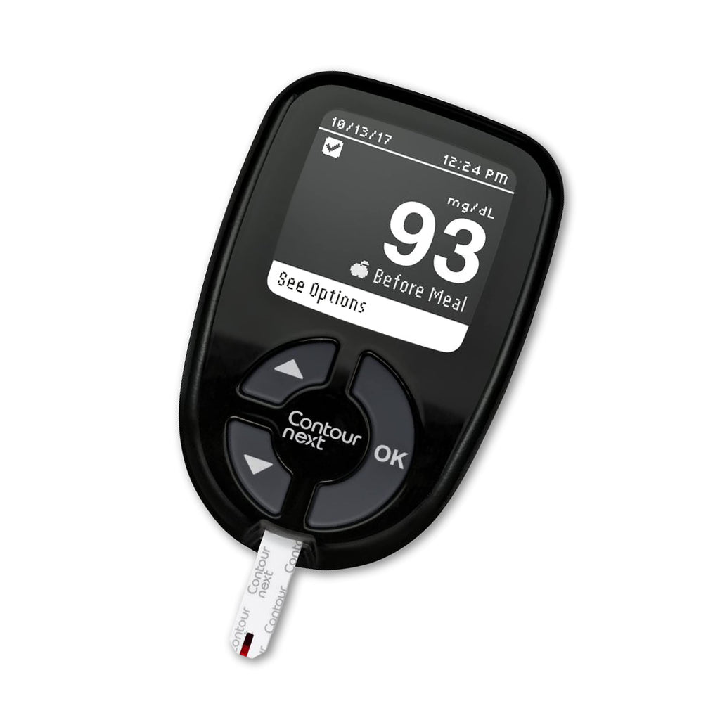 Blood Glucose Monitoring System Kit + 20 Test Strips M7147