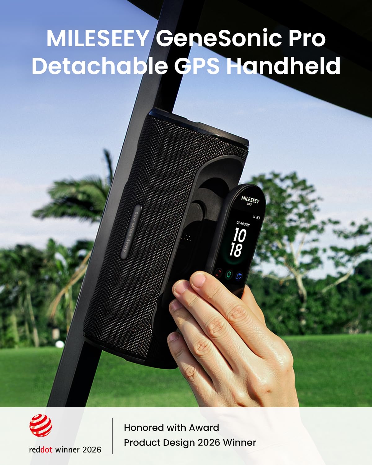 Golf GPS Speaker with 43K+ Courses T524027