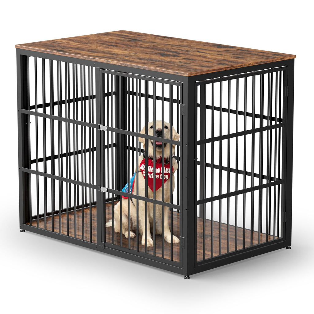 48'' XXL Dog Crate Furniture with 3 Doors C710