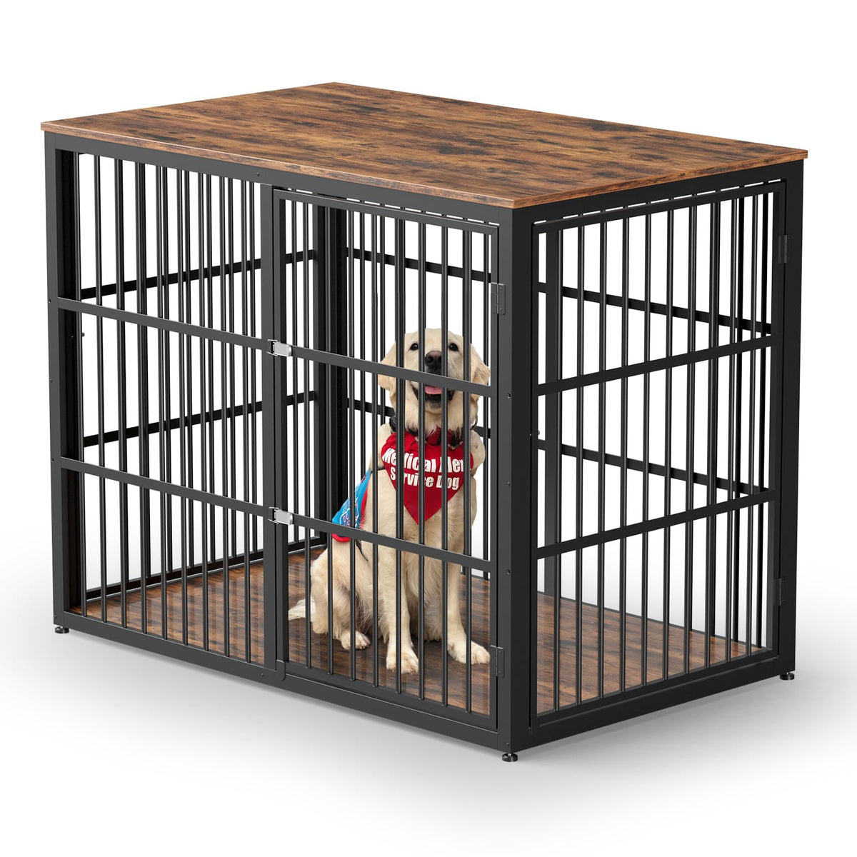 48'' XXL Dog Crate Furniture with 3 Doors C710