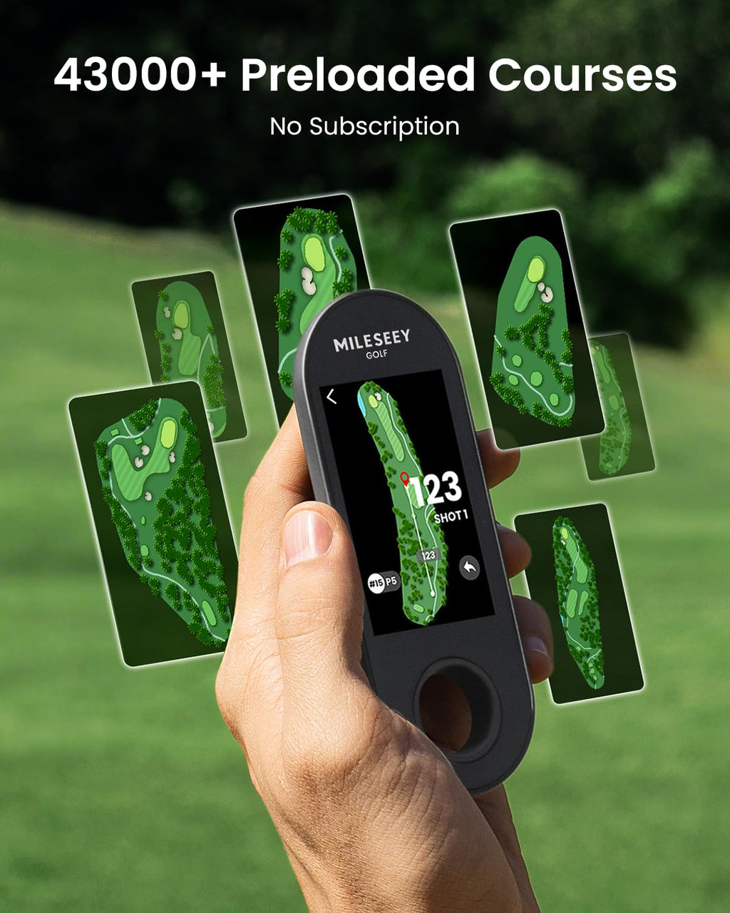 Golf GPS Speaker with 43K+ Courses T524027