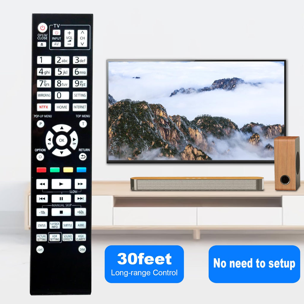 Replace Remote Control for 4K Blu-ray Player M52847