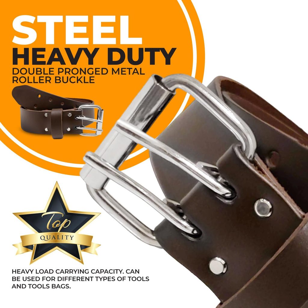 2" Heavy Duty Genuine Top-Grain Leather Tool Belt X22207