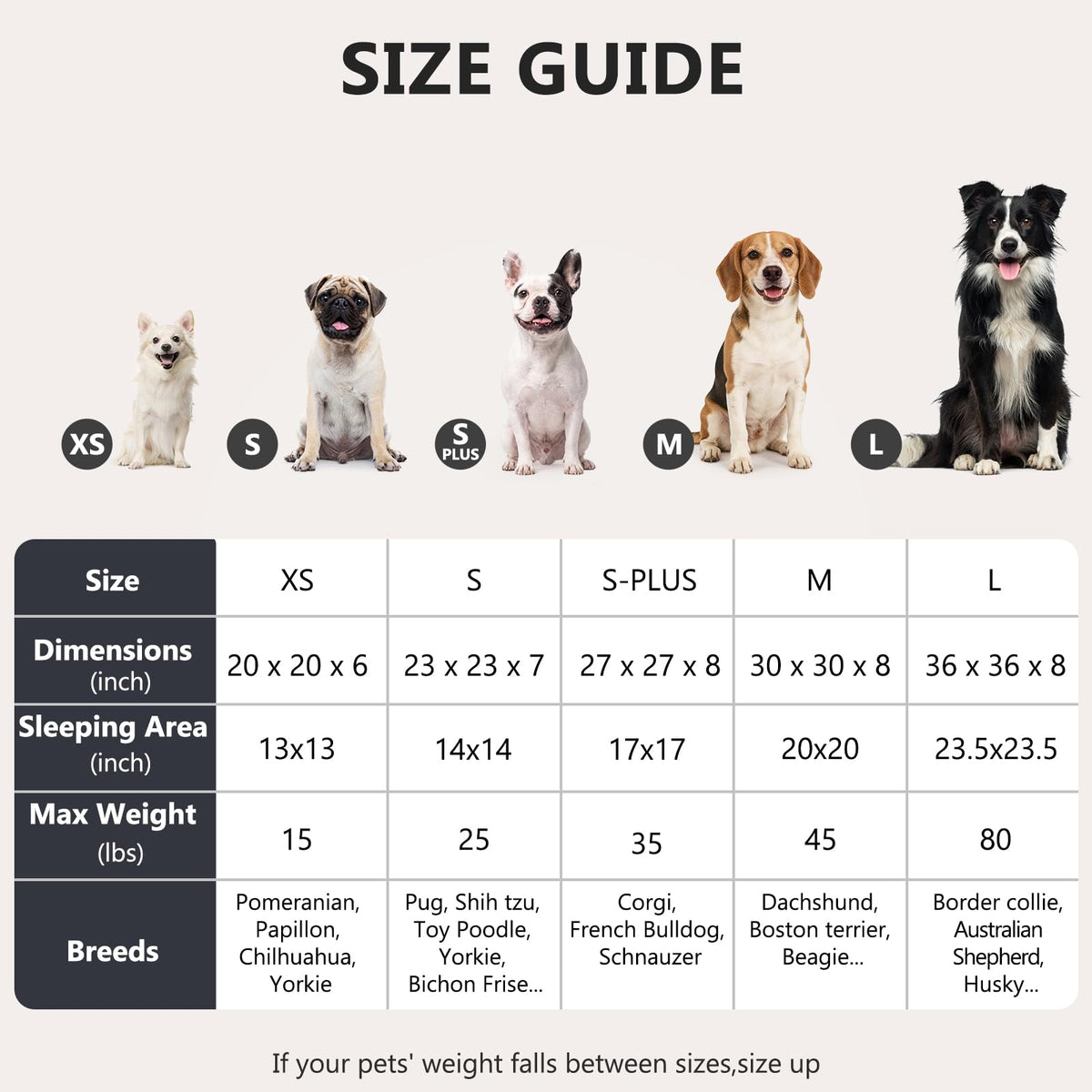 Round Washable Orthopedic Dog Bed K985