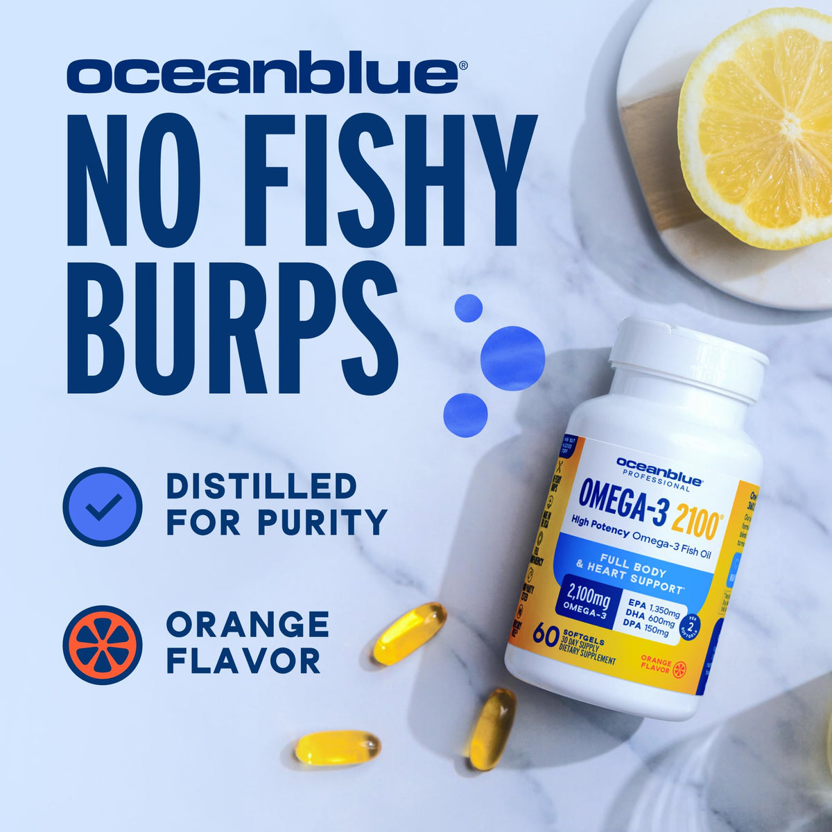 Omega-3 2100 Softgels O3413