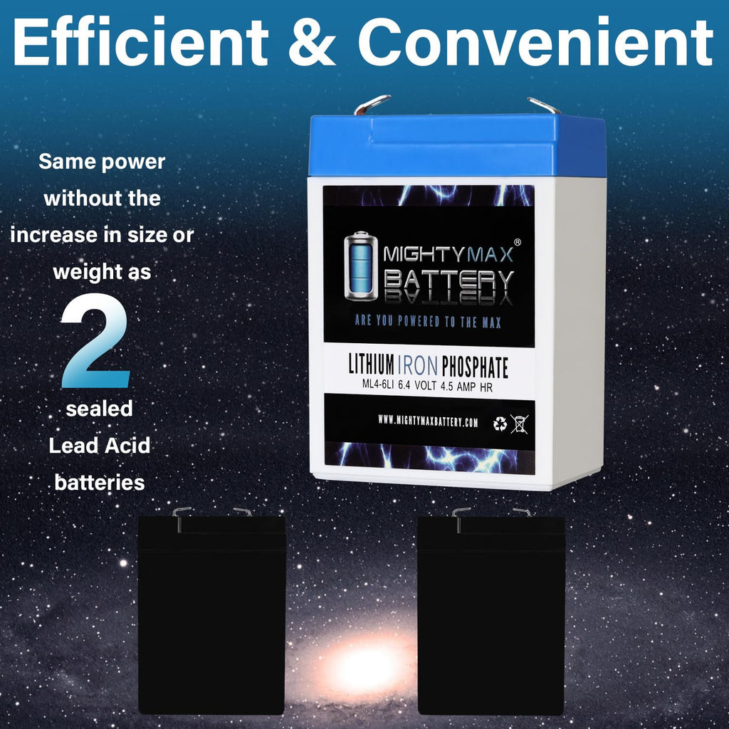 6V 4.5AH Lithium Replacement Battery U8838