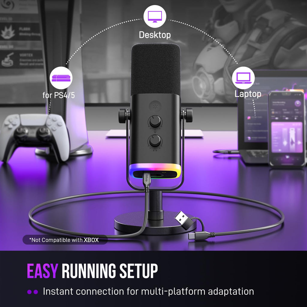 USB/XLR Dynamic Microphone N7803