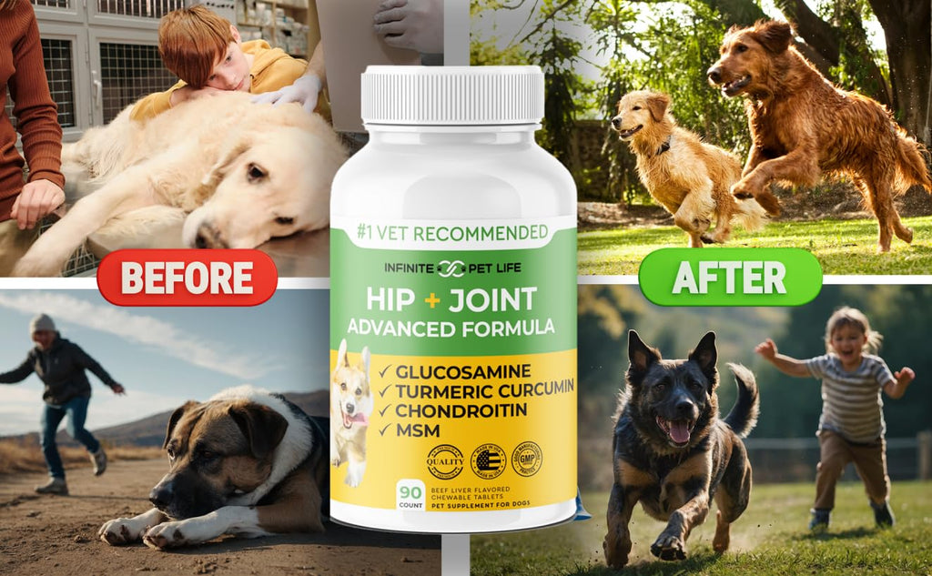 Hip and Joint Supplement for Dogs 90 Chewable Tablets X336987