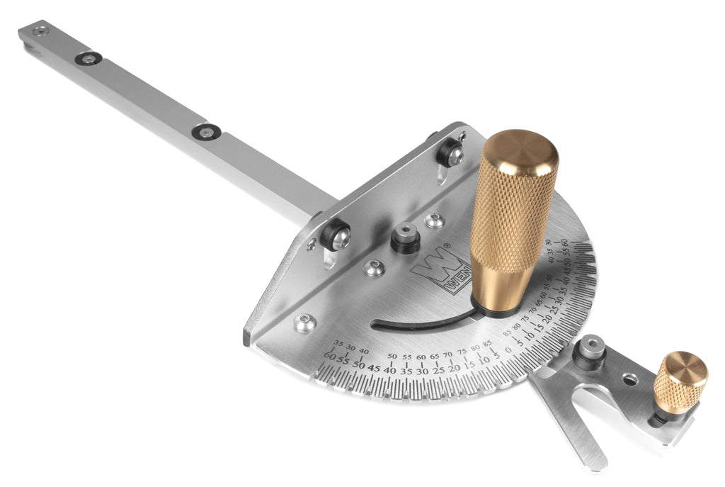 Steel and Brass Miter Gauge and Fence System Q2254