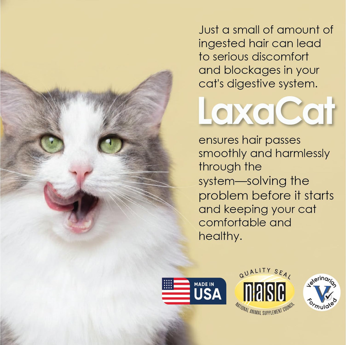 5 oz Petroleum Free Cat Hairball Gel Y442322