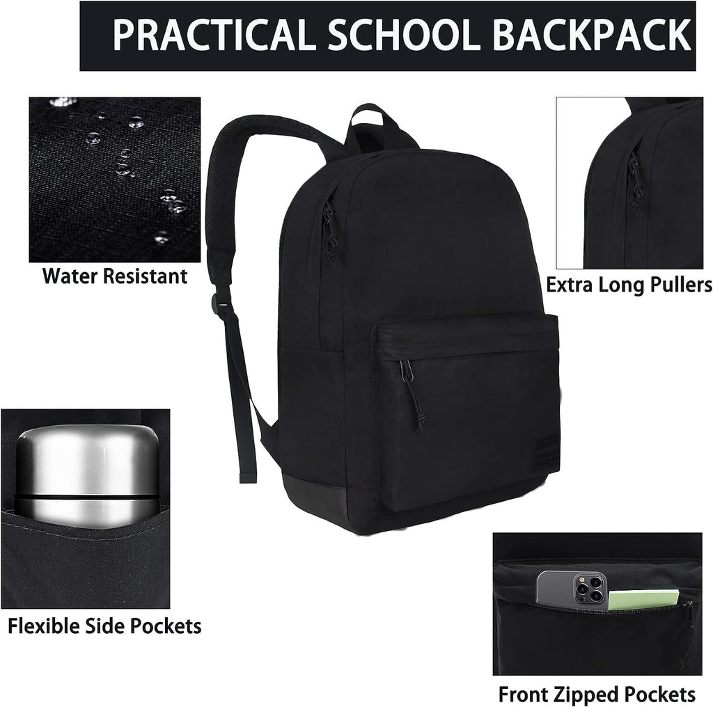 Black Laptop Backpack X64403