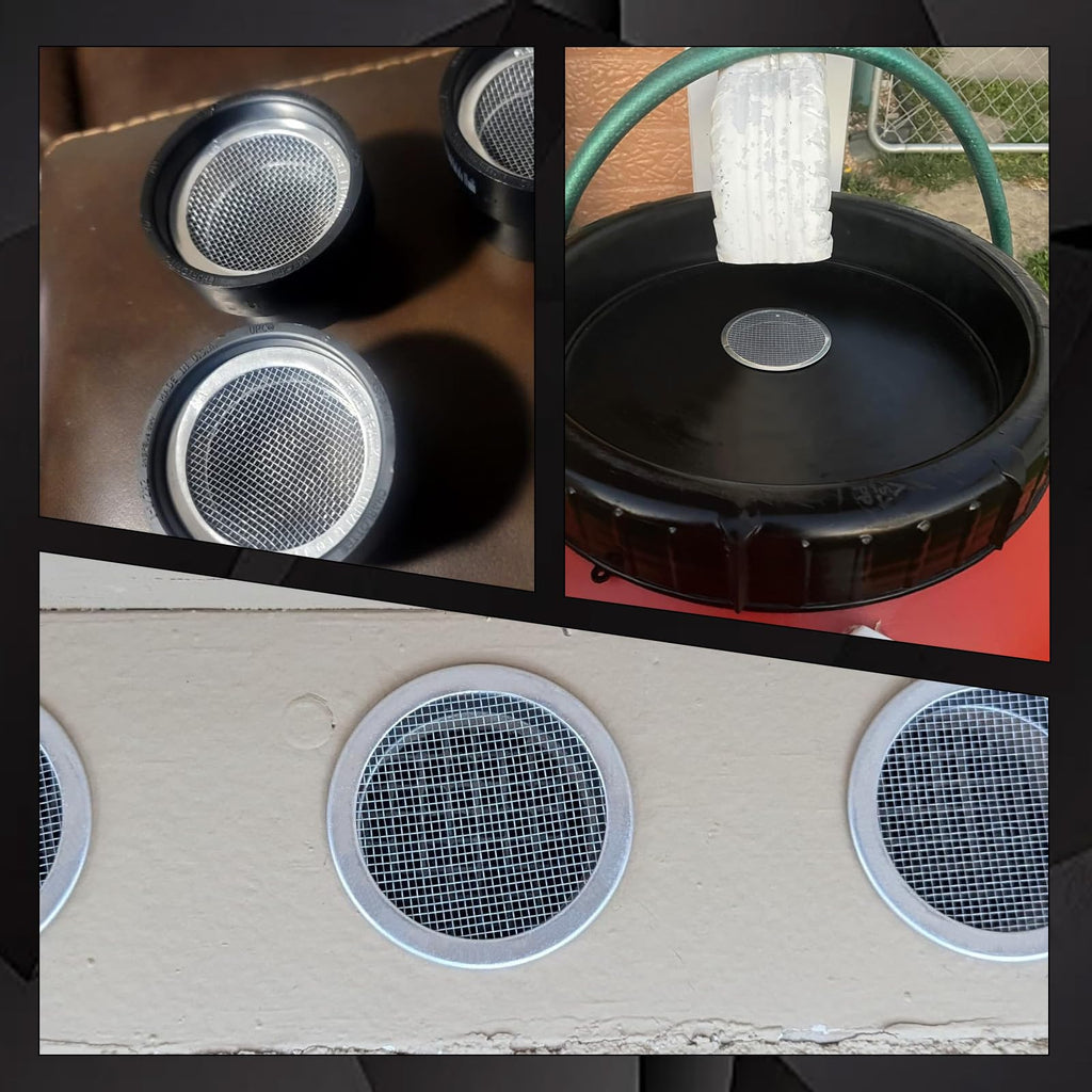 2-Inch Round Open Screen Vent 6 Pack Z936517