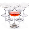 Crystal Coupe Glasses Set of 6 H9711