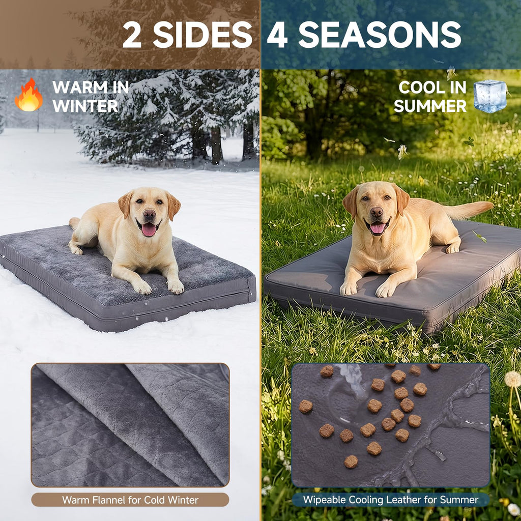 Waterproof Washable Reversible Dog Crate Bed Pad G4738