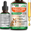 Oral Flea and Tick Prevention Supplement for Dogs and Cats W7696