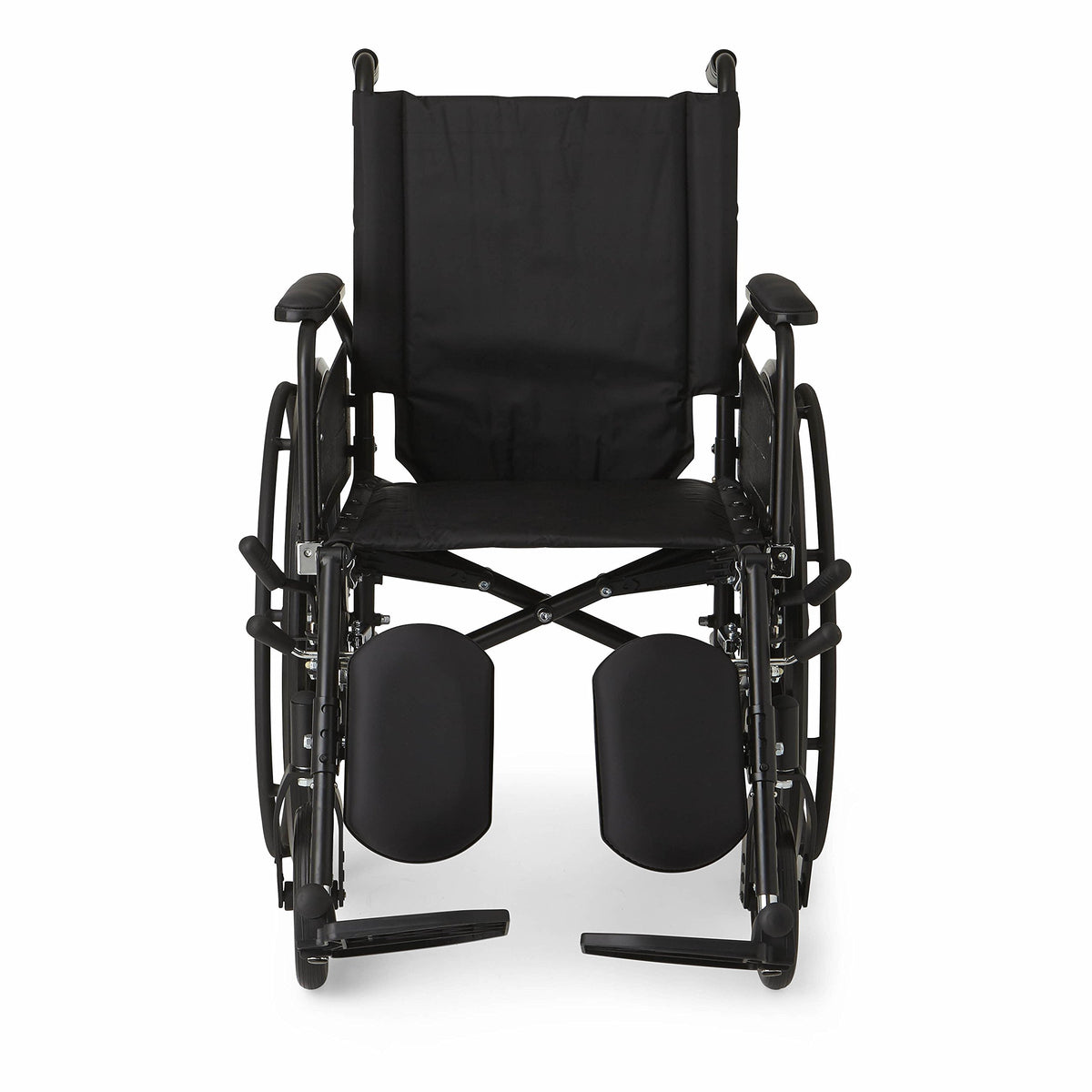 Lightweight Wheelchair with Swing-Back Desk-Length Arms and Elevating Leg Rests B208