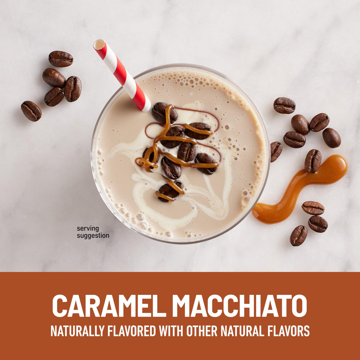 Caramel Macchiato 20g Protein Meal Replacement Shake 12 Count N8015