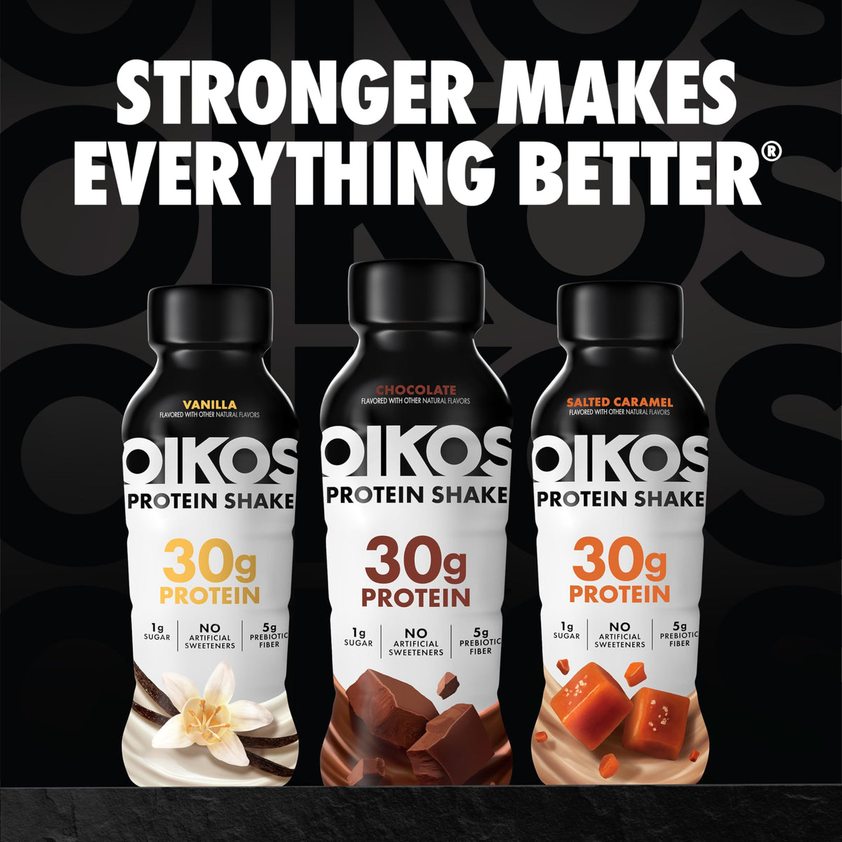30g Protein Shake, Mocha Latte, 5g Prebiotic Fiber, 12 fl oz Bottle, 12 Count K3808