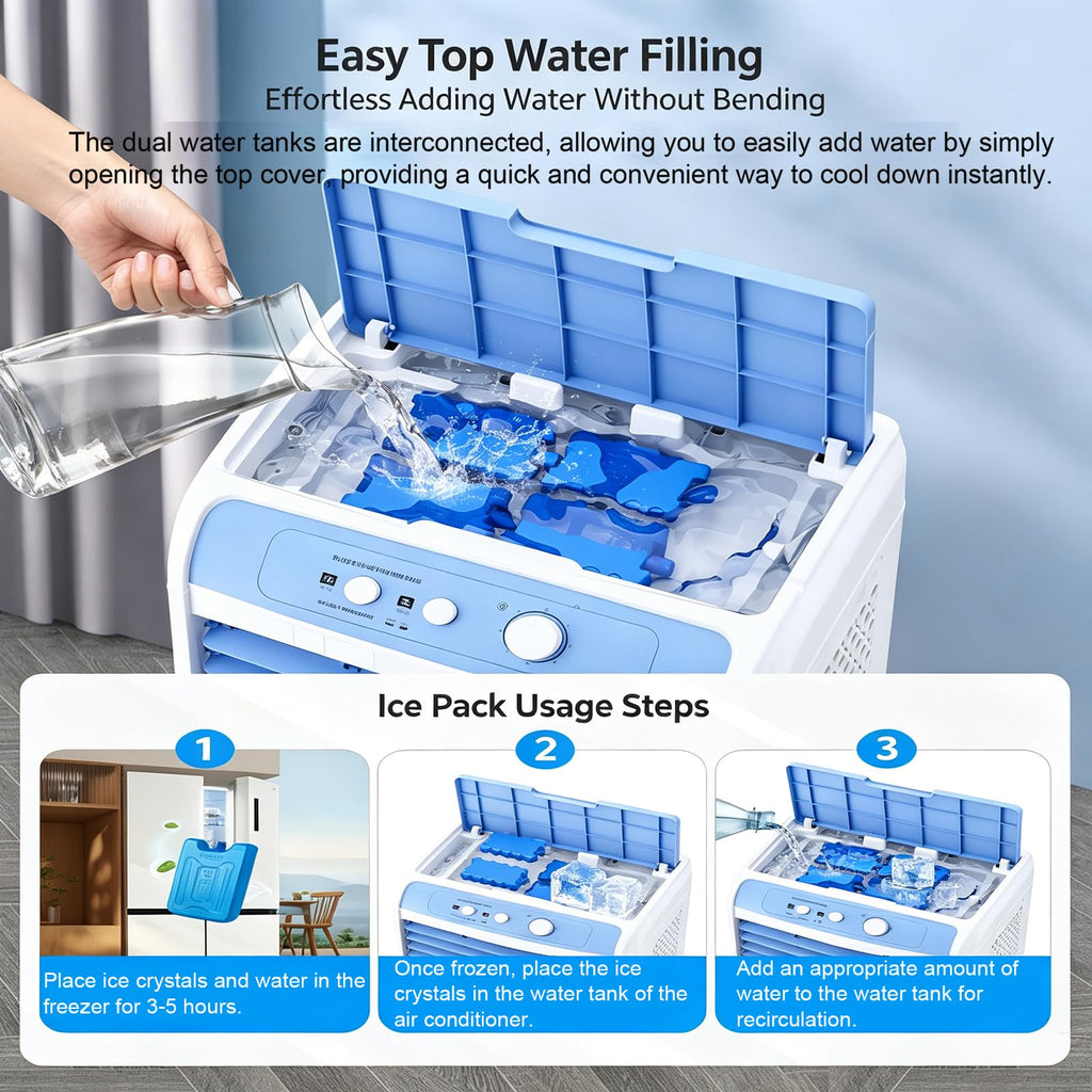 Remote Control Evaporative Air Cooler 20L Z310