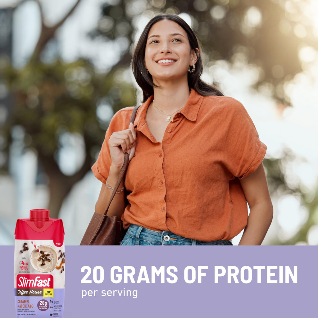 Caramel Macchiato 20g Protein Meal Replacement Shake 12 Count N8015