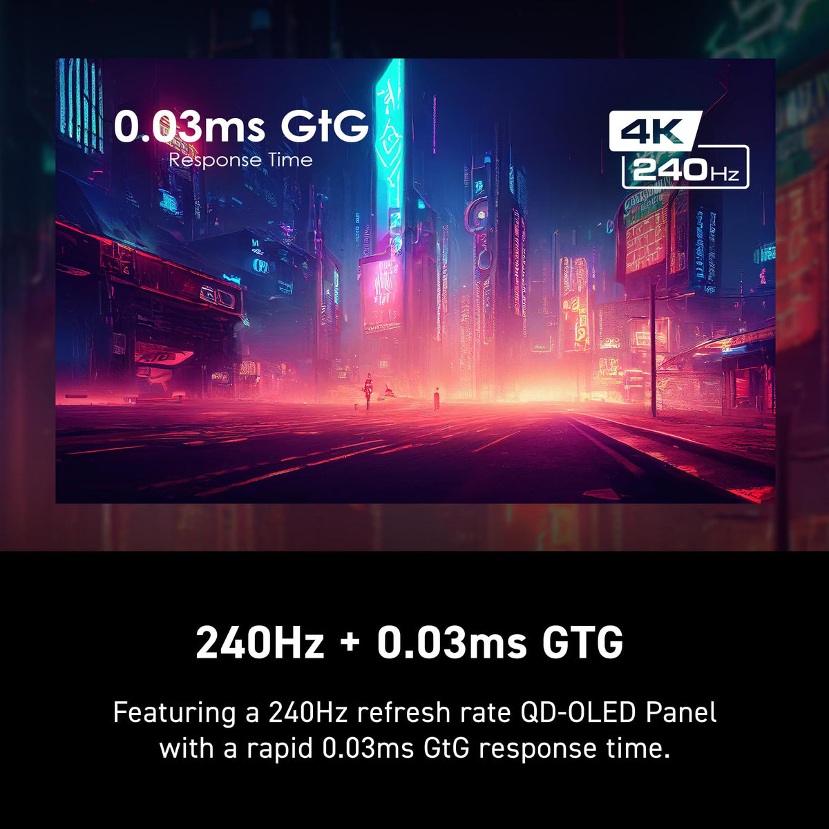 32-inch 3840 x 2160 UHD 240Hz QD-OLED Computer Monitor S5192