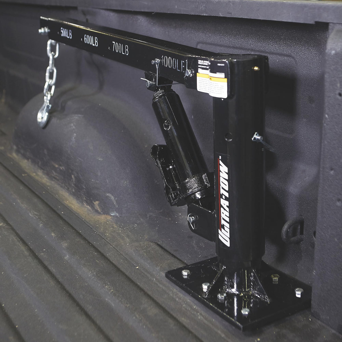 Hydraulic Pickup Truck Crane 1000-Lb. Capacity O397
