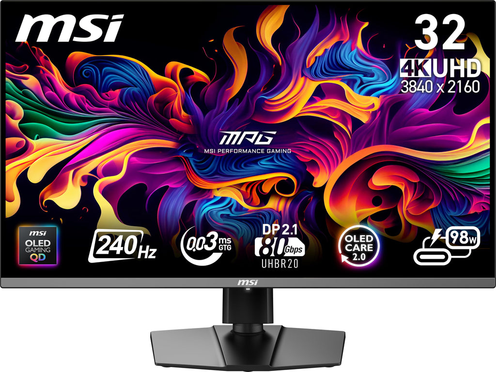 32-inch 3840 x 2160 UHD 240Hz QD-OLED Computer Monitor S5192