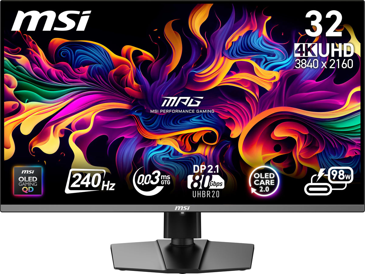 32-inch 3840 x 2160 UHD 240Hz QD-OLED Computer Monitor S5192
