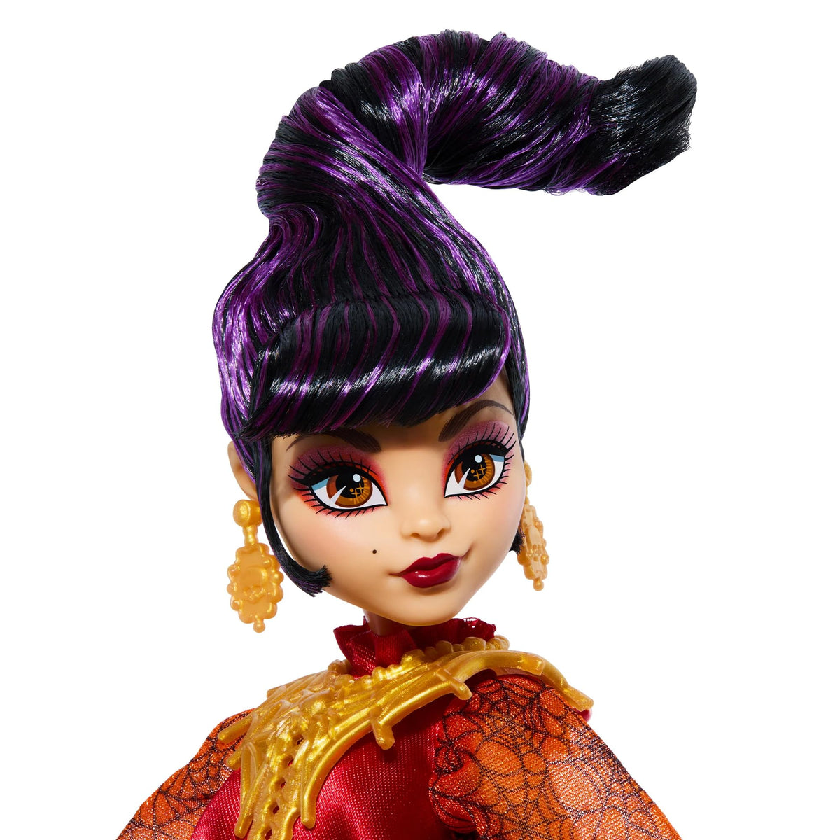 Dolls Set with Articulated Figures, Witchy Dresses, and Accessories A551