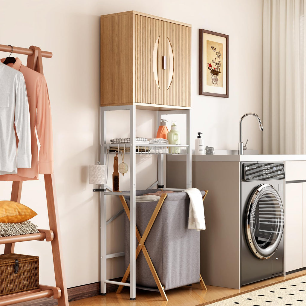 Over The Toilet Storage Cabinet with Adjustable Shelf Y80723