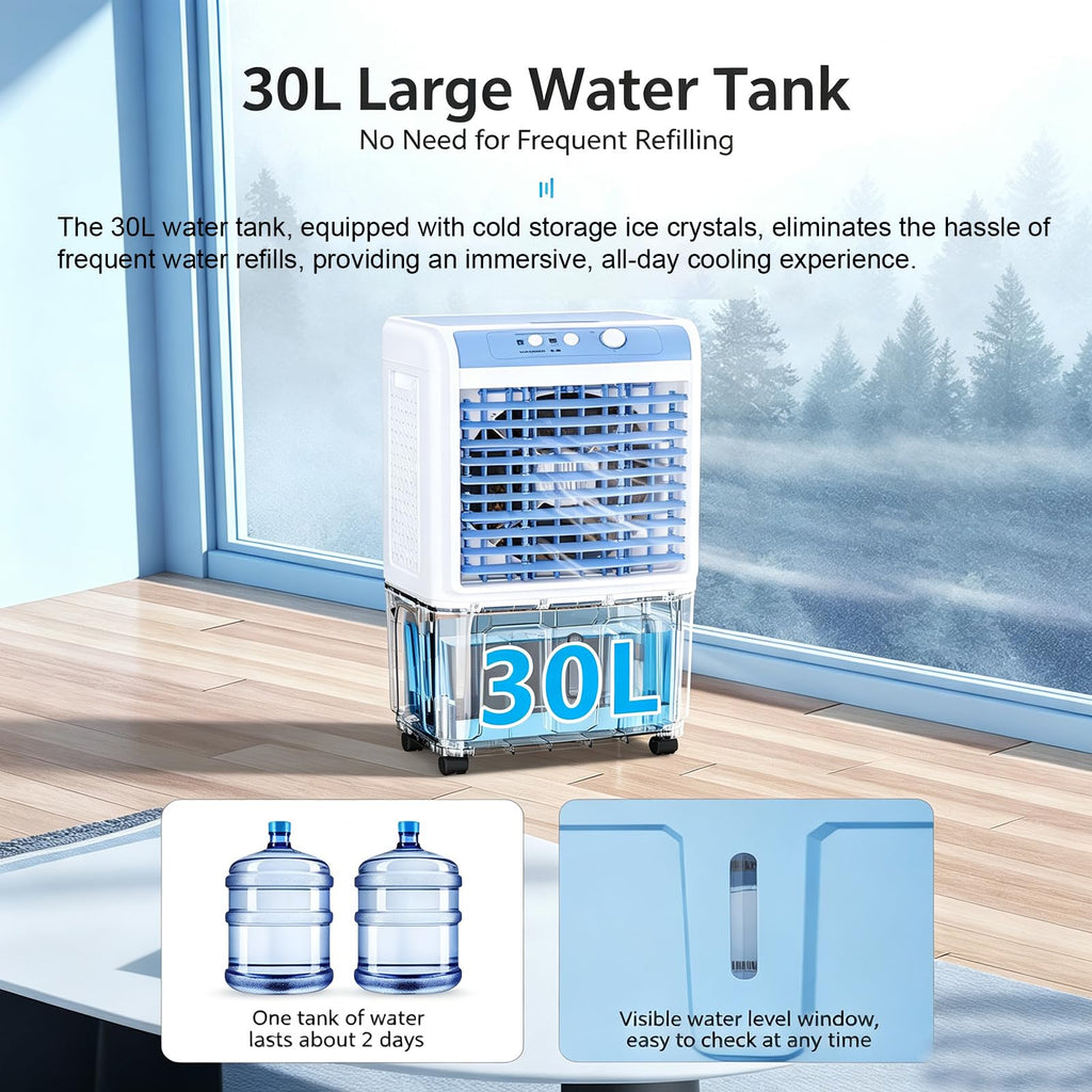 Remote Control Evaporative Air Cooler 20L Z310