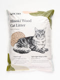 Hinoki Wood Cat Litter, Ultra Lightweight, Clumping E478016