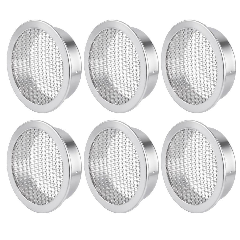 2-Inch Round Open Screen Vent 6 Pack Z936517