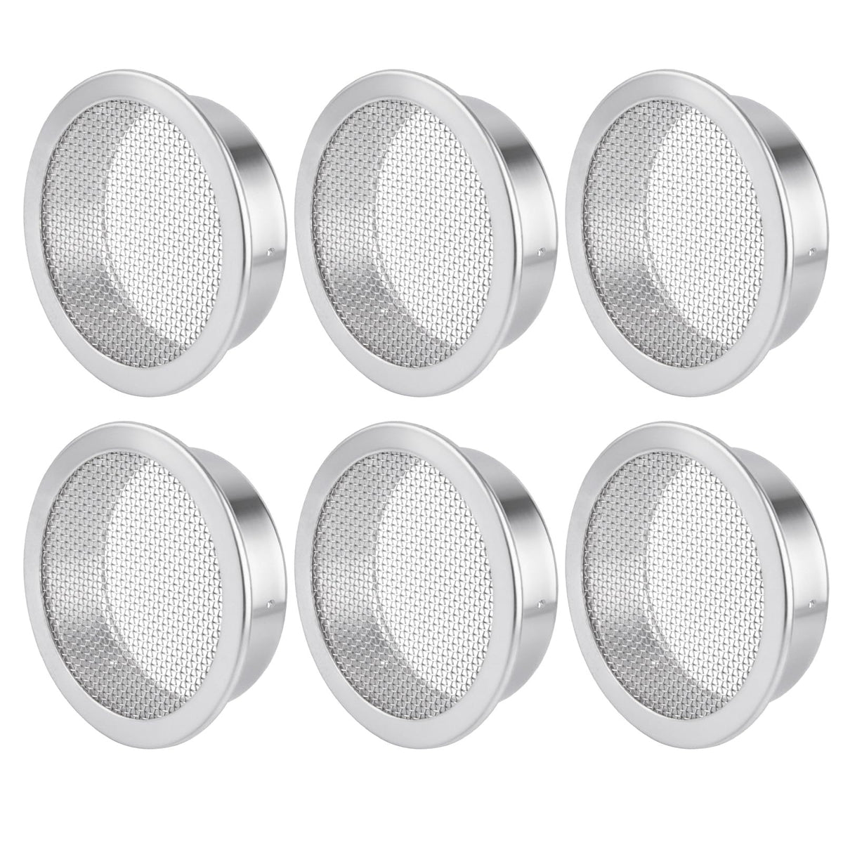 2-Inch Round Open Screen Vent 6 Pack Z936517