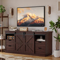 58" 4 Drawers Espresso TV Stand R86644