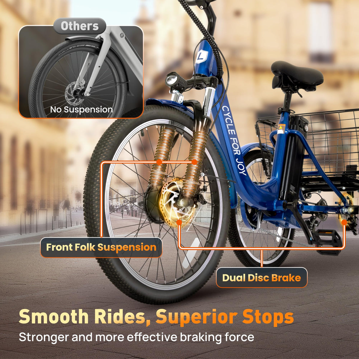 3 Wheel Electric Tricycle P9829