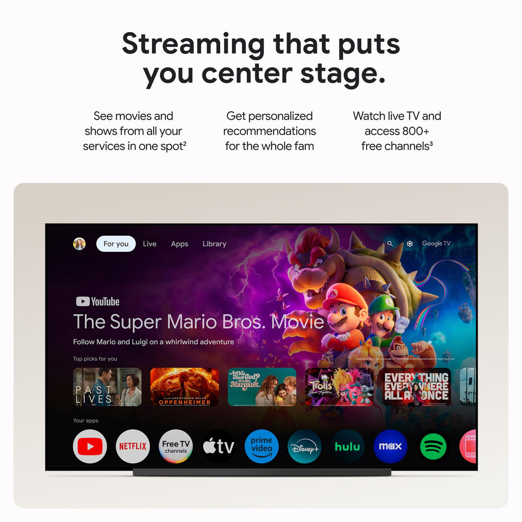 4K Streaming Device with Voice Search Remote 32 GB Storage D166