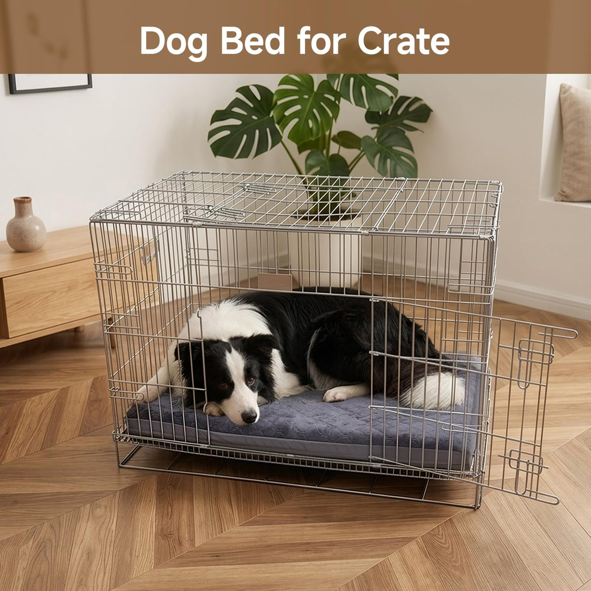 Waterproof Washable Reversible Dog Crate Bed Pad G4738