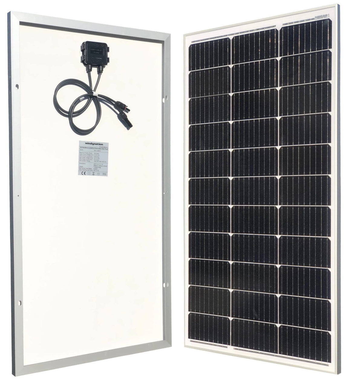 300 Watt Monocrystalline Solar Panel Kit with 1500W Power Inverter and 200ah AGM Battery B653882