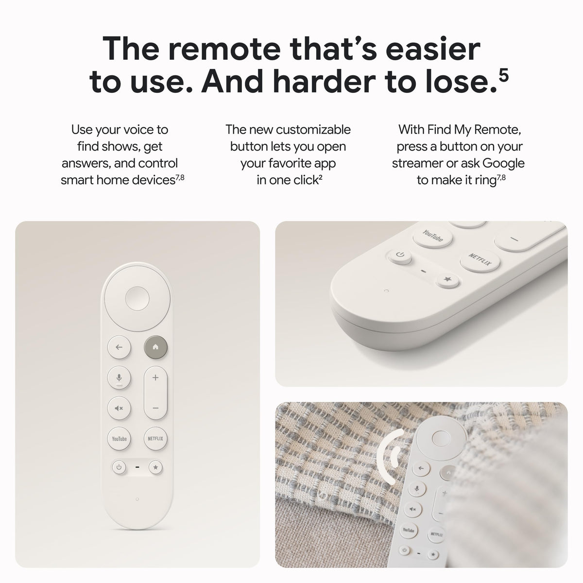 4K Streaming Device with Voice Search Remote 32 GB Storage D166