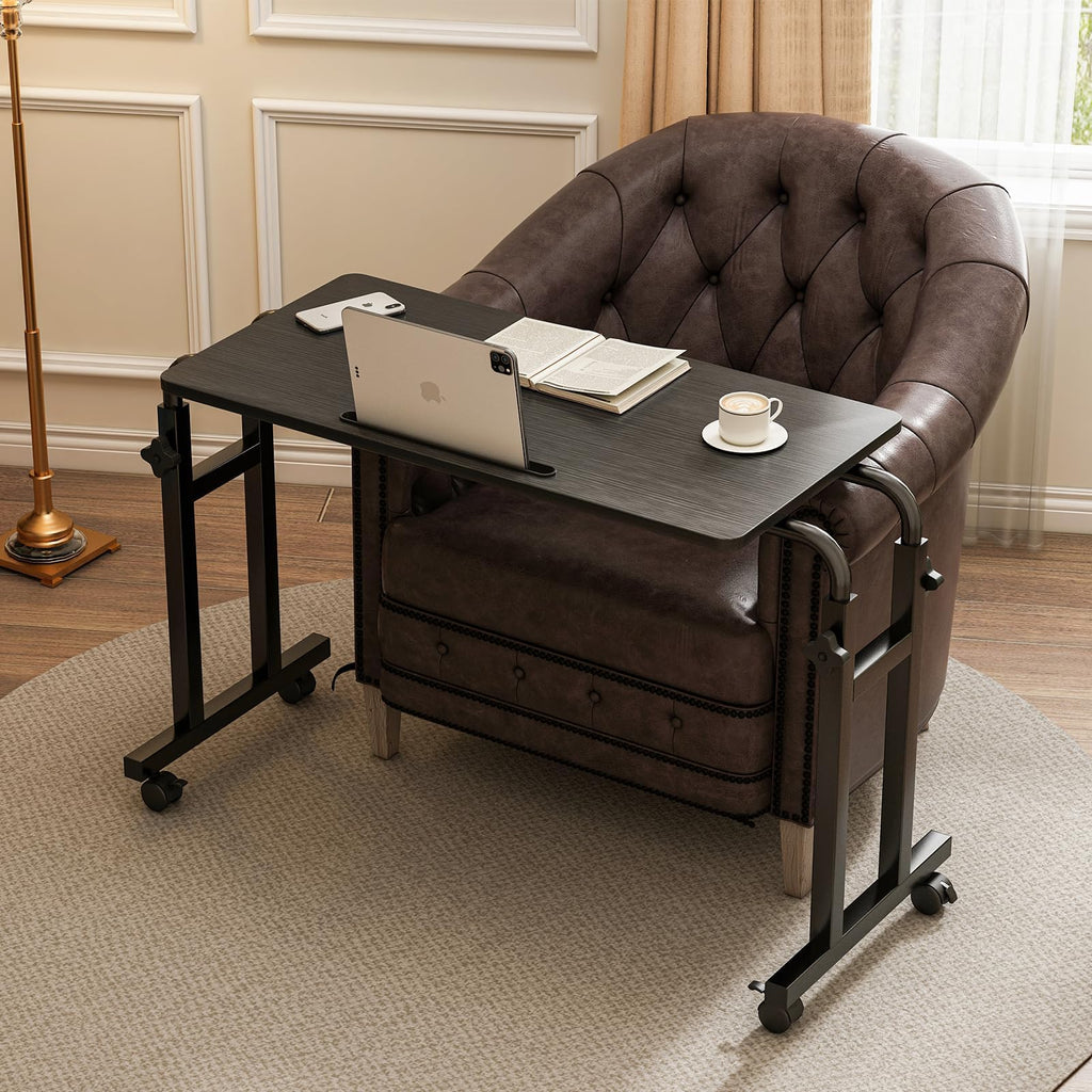 Adjustable Overbed Table with Wheels O810973