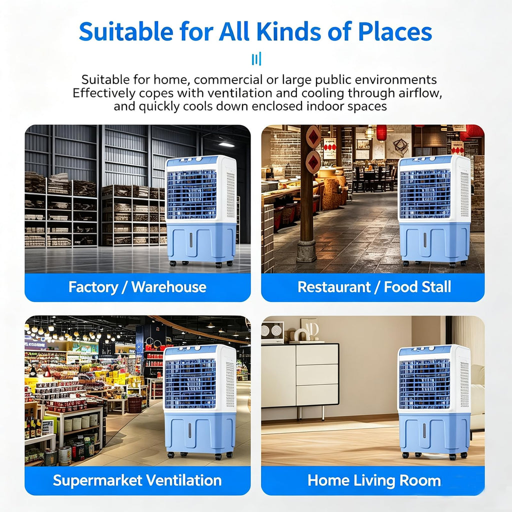 Remote Control Evaporative Air Cooler 20L Z310